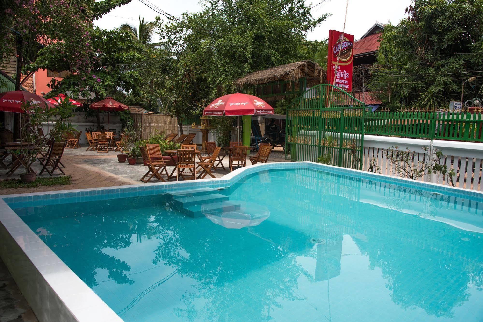 Five Rose Siem Reap Hostel Eksteriør bilde